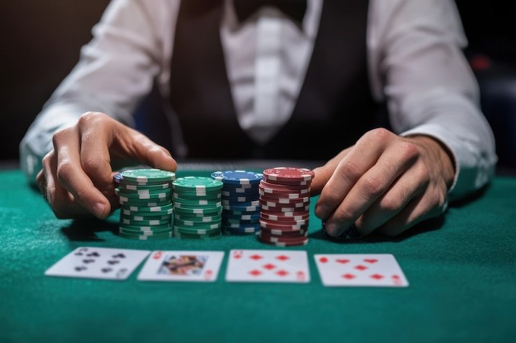 Live Sic Bo Dadu table with dealer rolling three dice on kudajitu login